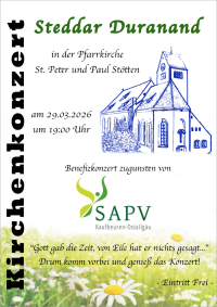 Plakat zum Kirchenkonzert
